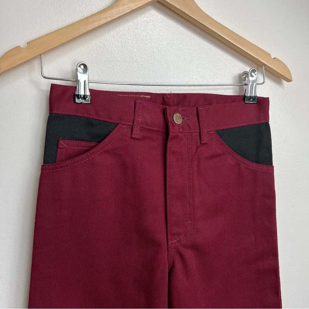 Vintage LEE Student Fit Deadstock Straight Leg Jeans size 26 - Picture 4 of 10